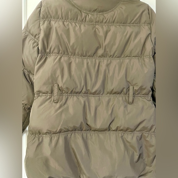 Betsy Johnson brown puffer coat with hood size small - Picture 8 of 10